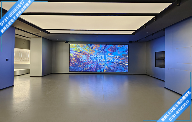 長沙市雨花區(qū)某產(chǎn)業(yè)園智能會議室LED顯示屏